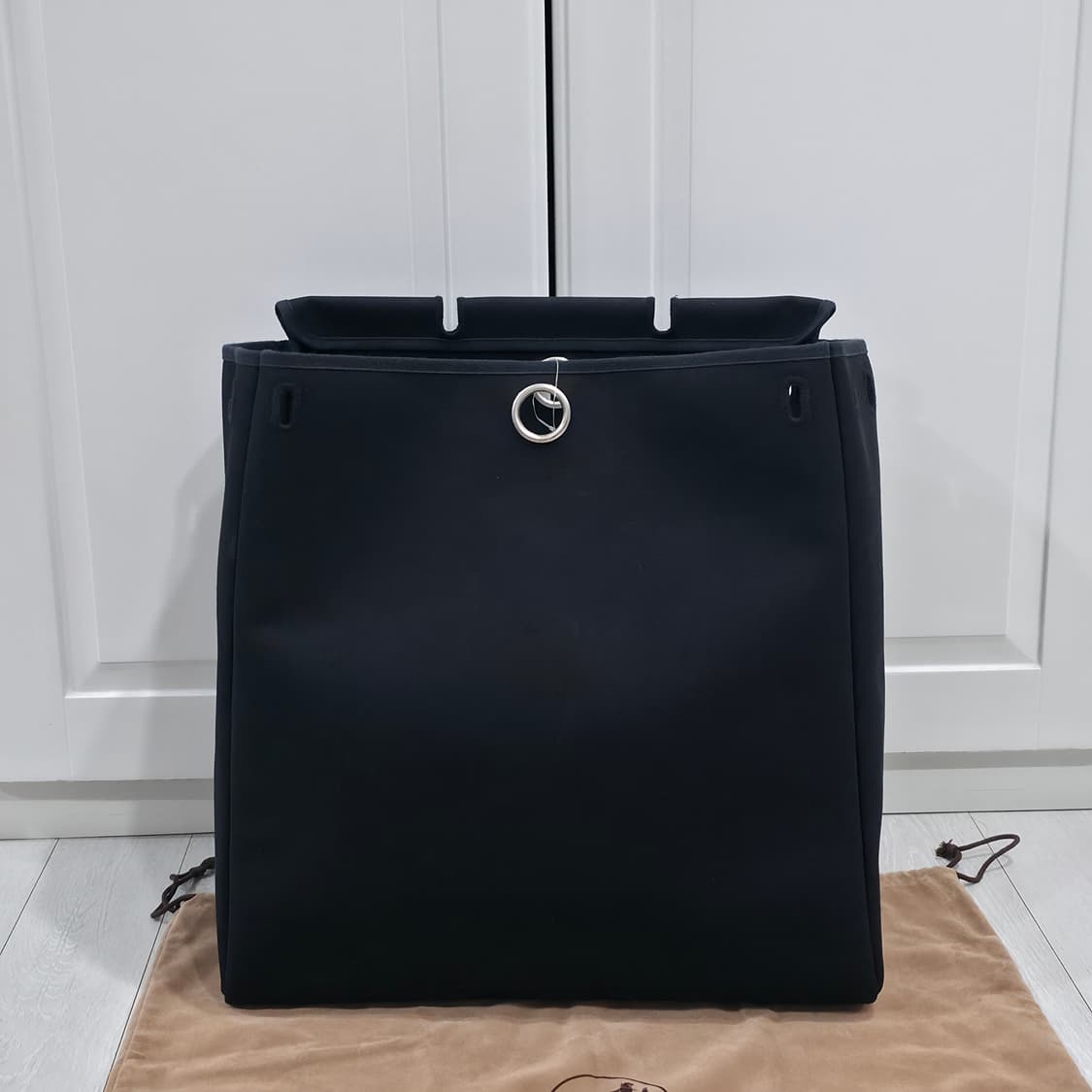 에르메스 에르백39 에르백mm 캔버스 블랙 숄더백 상품이미지8