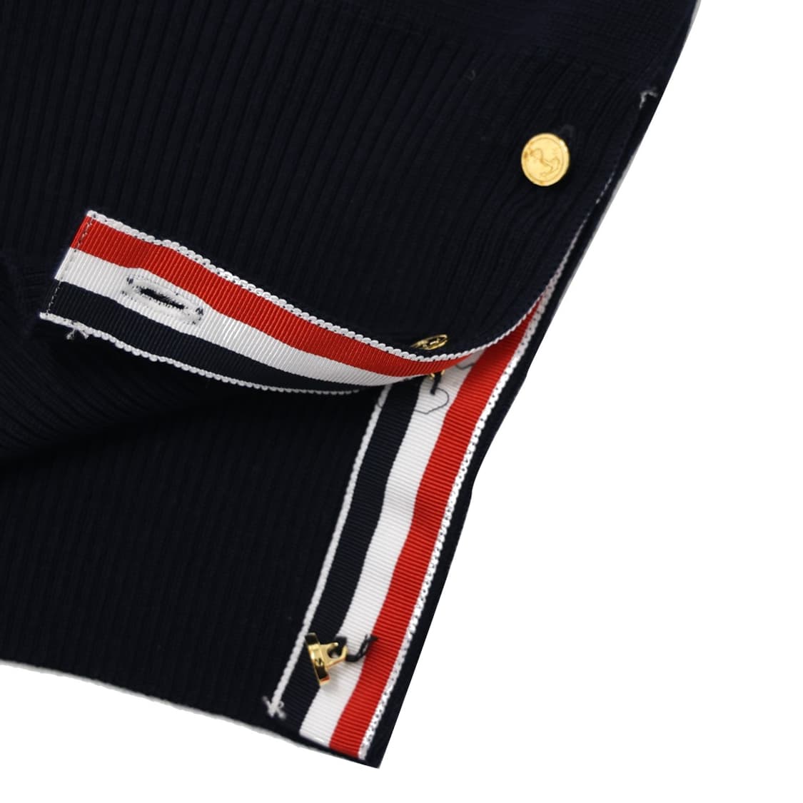 톰브라운 FKA239A 사선 밀라노 스티치 크루넥 울 네이비 상품이미지5