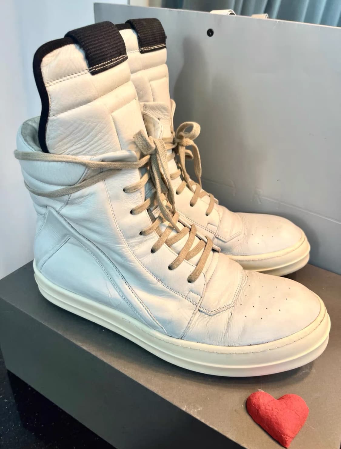 릭오웬스 지오바스켓 밀크 42 상품이미지4