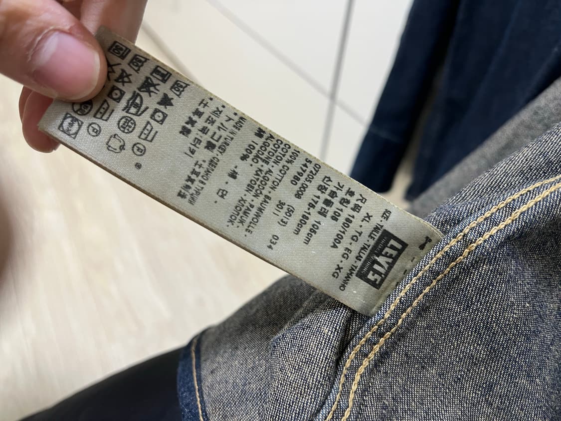 LVC 1955 Sawtooth Denim Western Shirt 상품이미지5