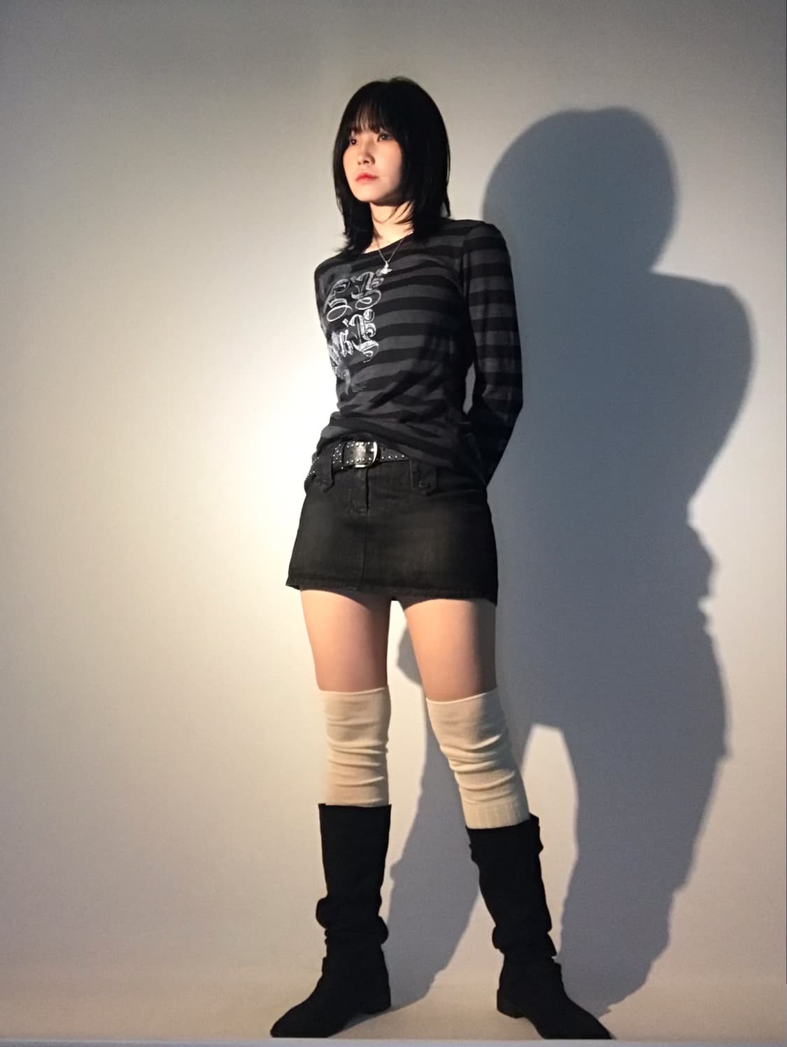 Y2k punk vintage T-shirt 상품이미지5