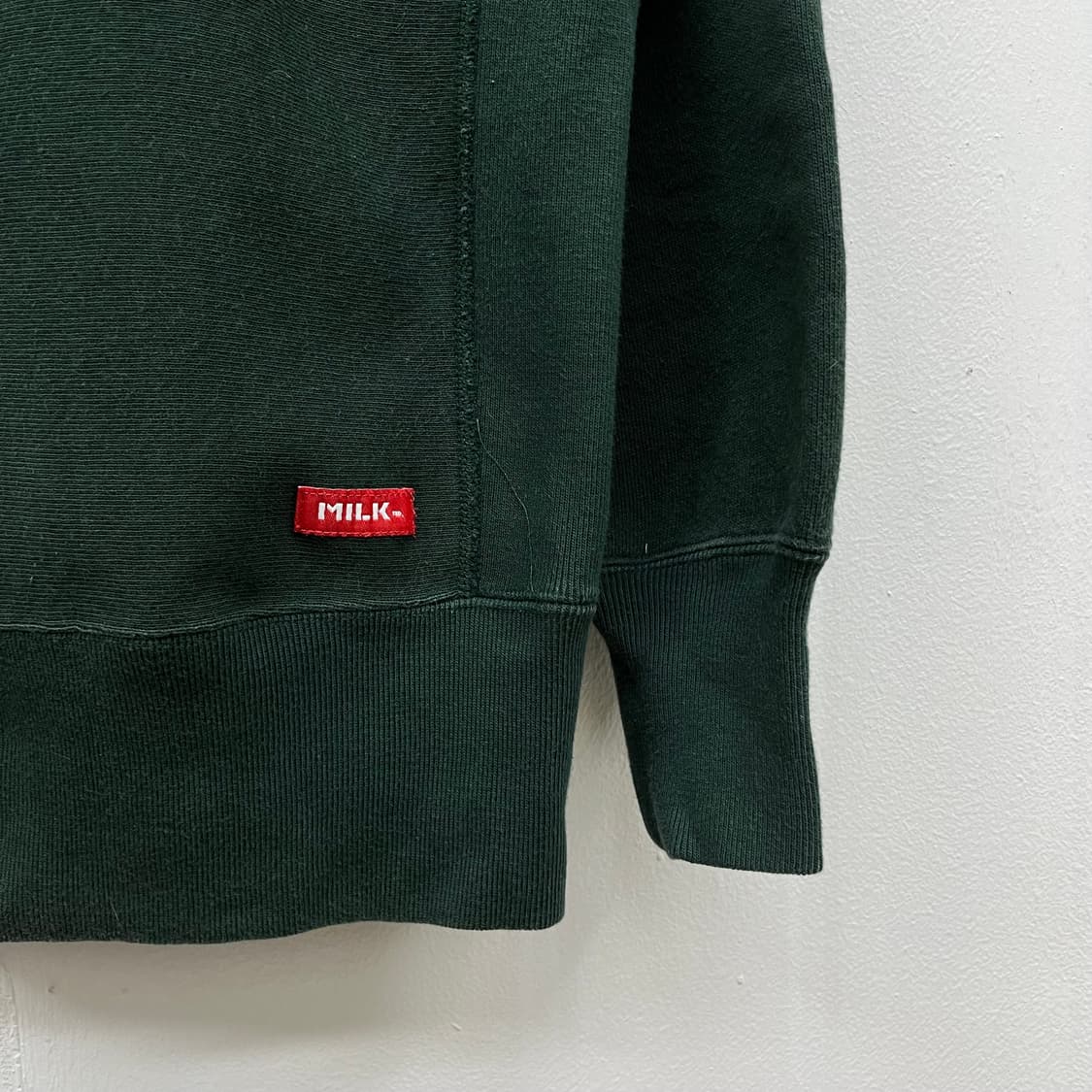 [M] 챔피온XMilkFED 로고 리버스위브 후드티 상품이미지7