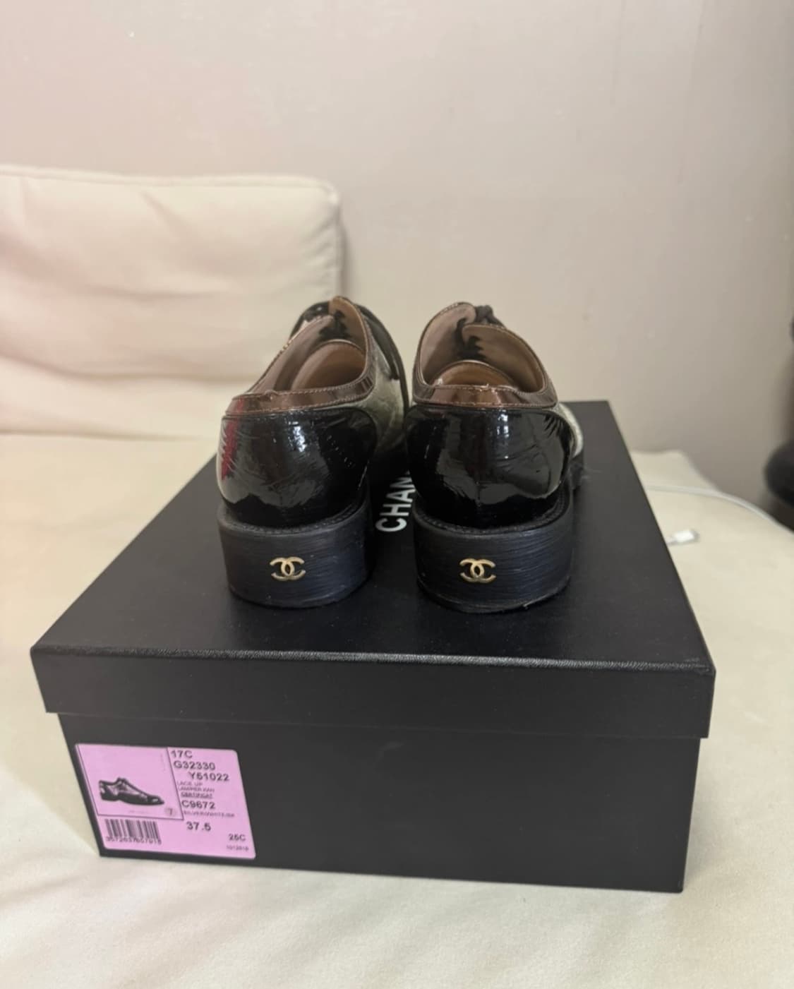 샤넬 17C G32330 Y51022 로퍼 37.5  상품이미지3