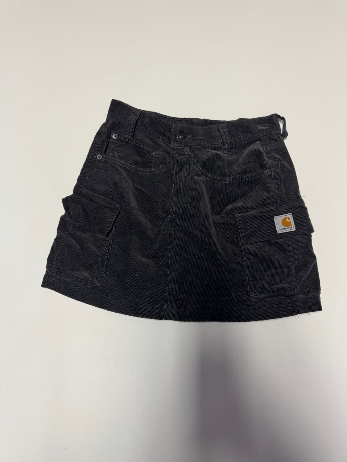 여성 칼하트 커스텀 코듀로이 카고 미니 스커트 상품이미지1