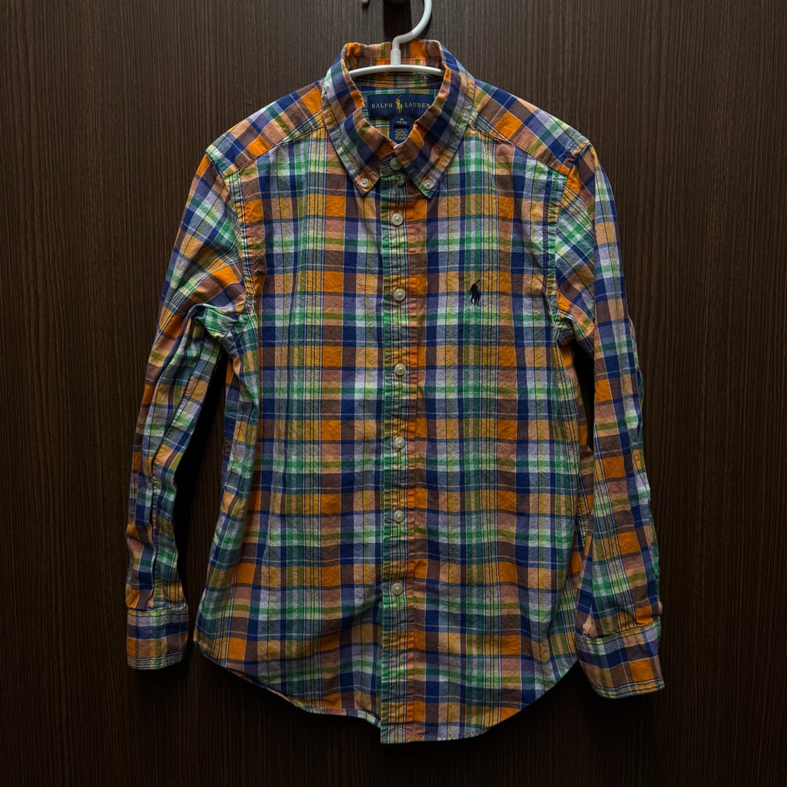 랄프로렌 폴로 체크 남방 10-12세  상품이미지1