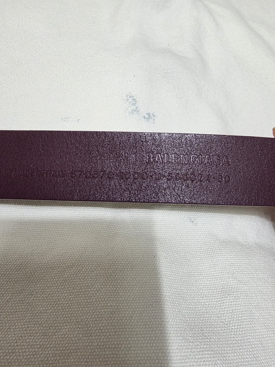 발렌시아가 남성 벨트 정품 상품이미지4