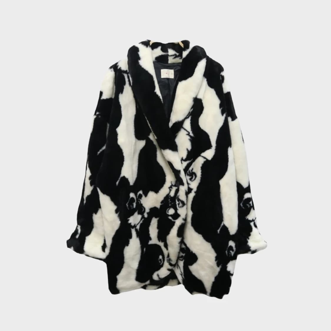 90's 레어빈티지 아트 퍼코트 64374 상품이미지2