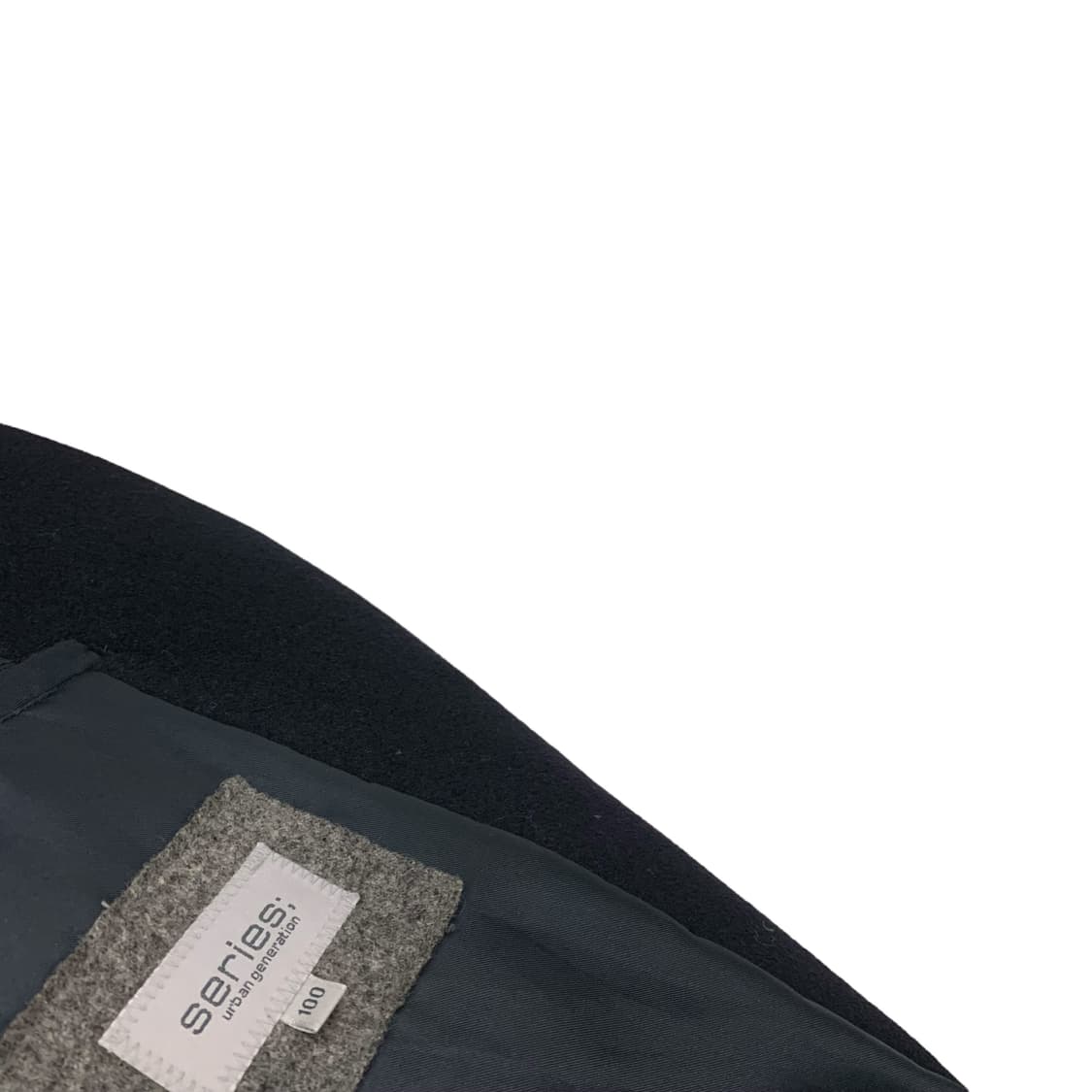 시리즈 Series 네이비 모직코트 상품이미지4