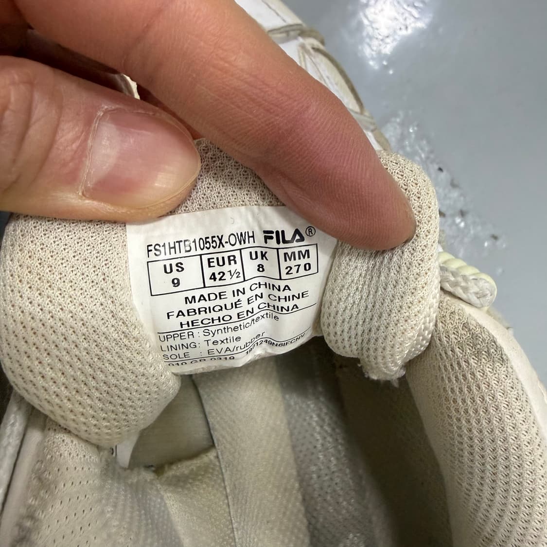 270 휠라 XT 97 스니커즈 0202T2 상품이미지5