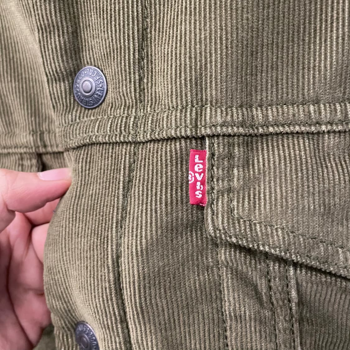 리바이스 타입2 코듀로이 쉐르파 자켓 상품이미지4