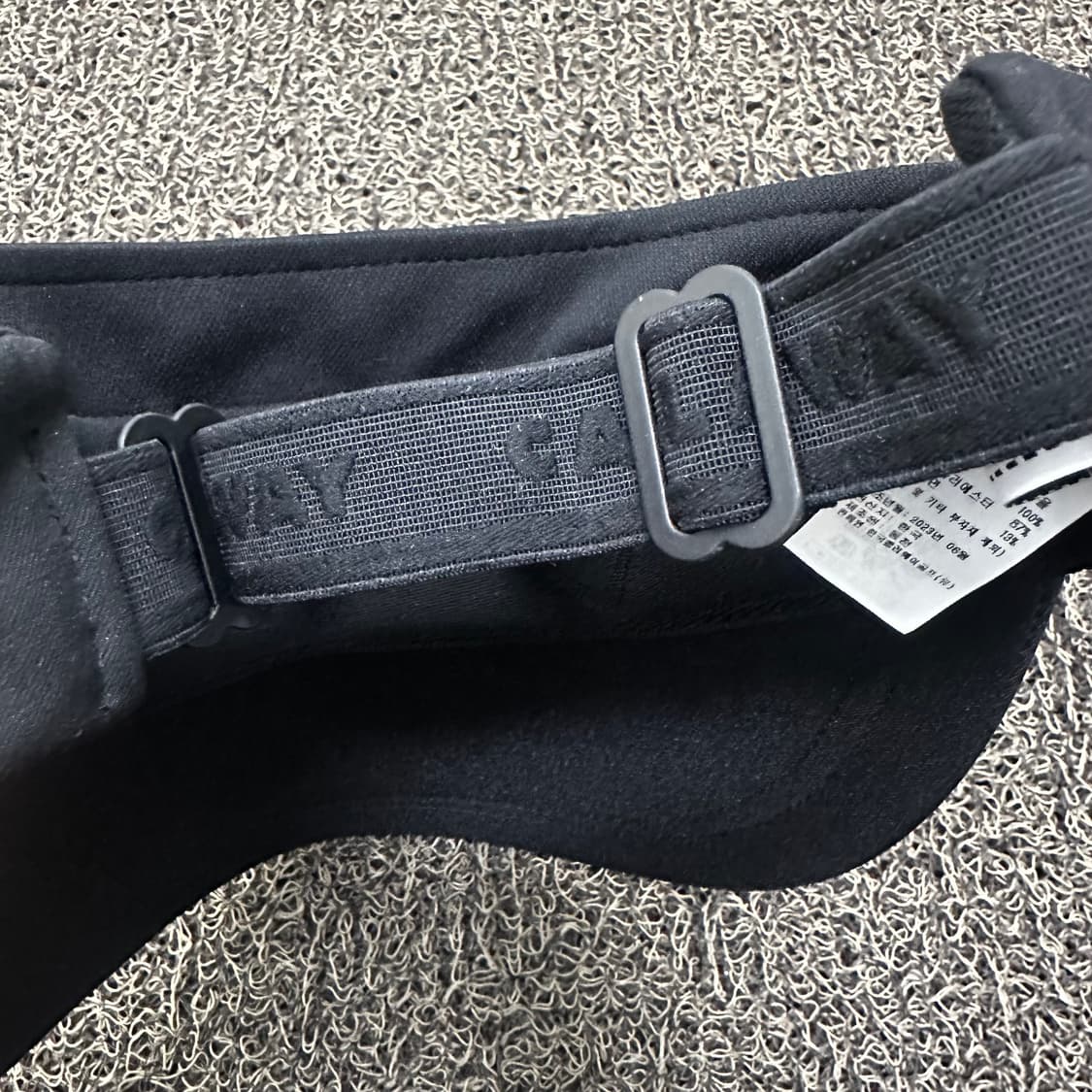 캘러웨이 블랙 썬캡 바이저 골프 모자 F 상품이미지6