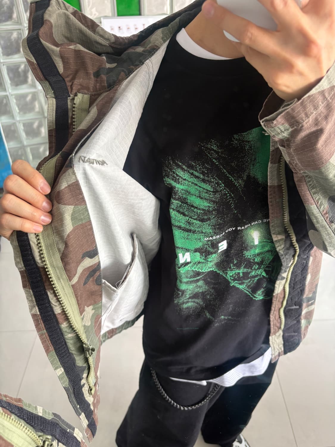 camouflage spindle jacket 자켓 상품이미지5