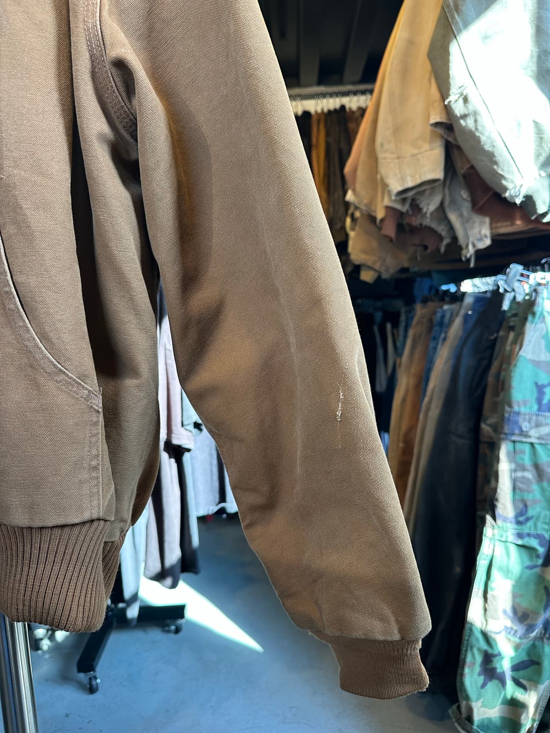 칼하트 덕 액티브 후드 워크 자켓 상품이미지6