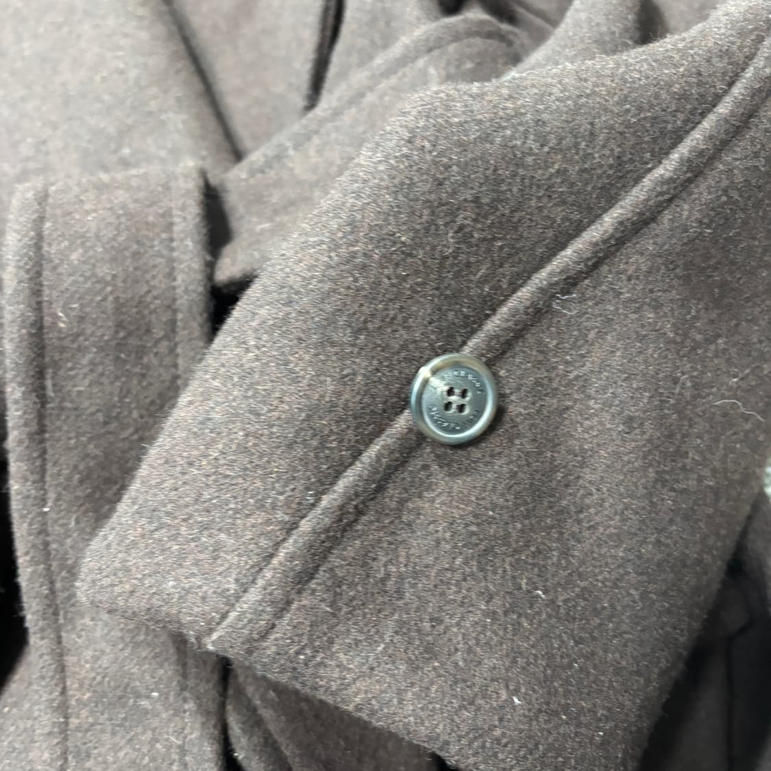 [W] 로우클래식 W컨셉 울 벨트 코트 브라운 (S) 상품이미지4