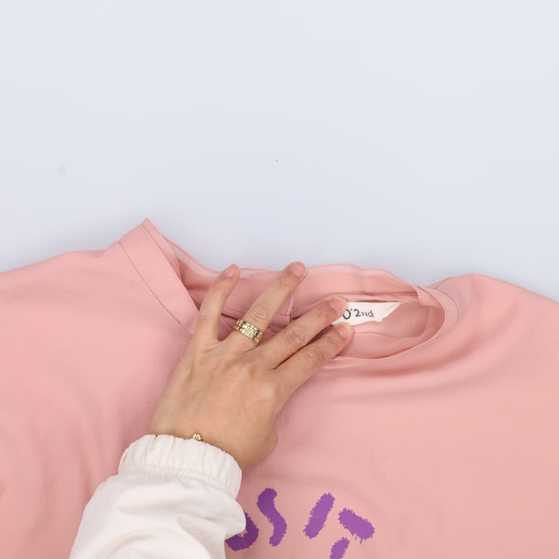 76 오즈세컨 반팔 블라우스 티셔츠 0403H1 상품이미지3