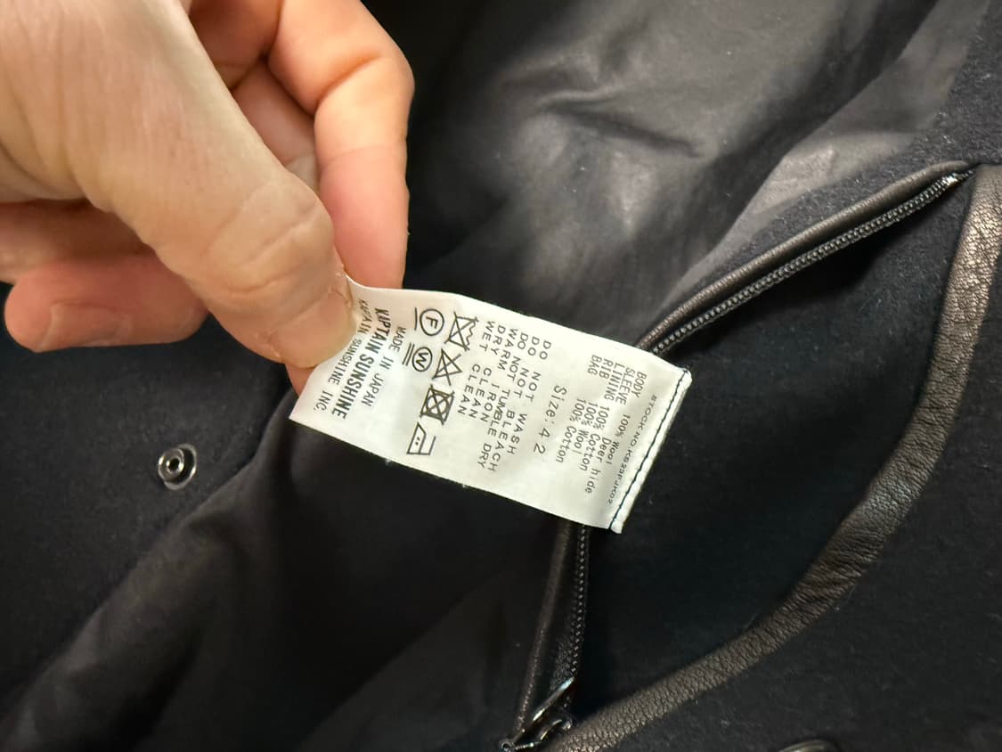 캡틴선샤인 23fw 어워드자켓(42) 블랙 상품이미지3