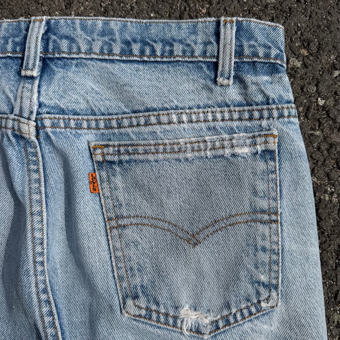 90s 빈티지 리바이스 517 부츠컷 오렌지탭 상품이미지8