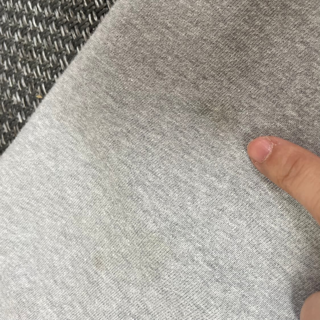 휠라 미니 로고 그레이 맨투맨 105 상품이미지9