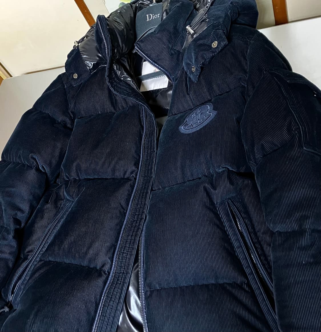 몽클레어 코듀로이 패딩 상품이미지5