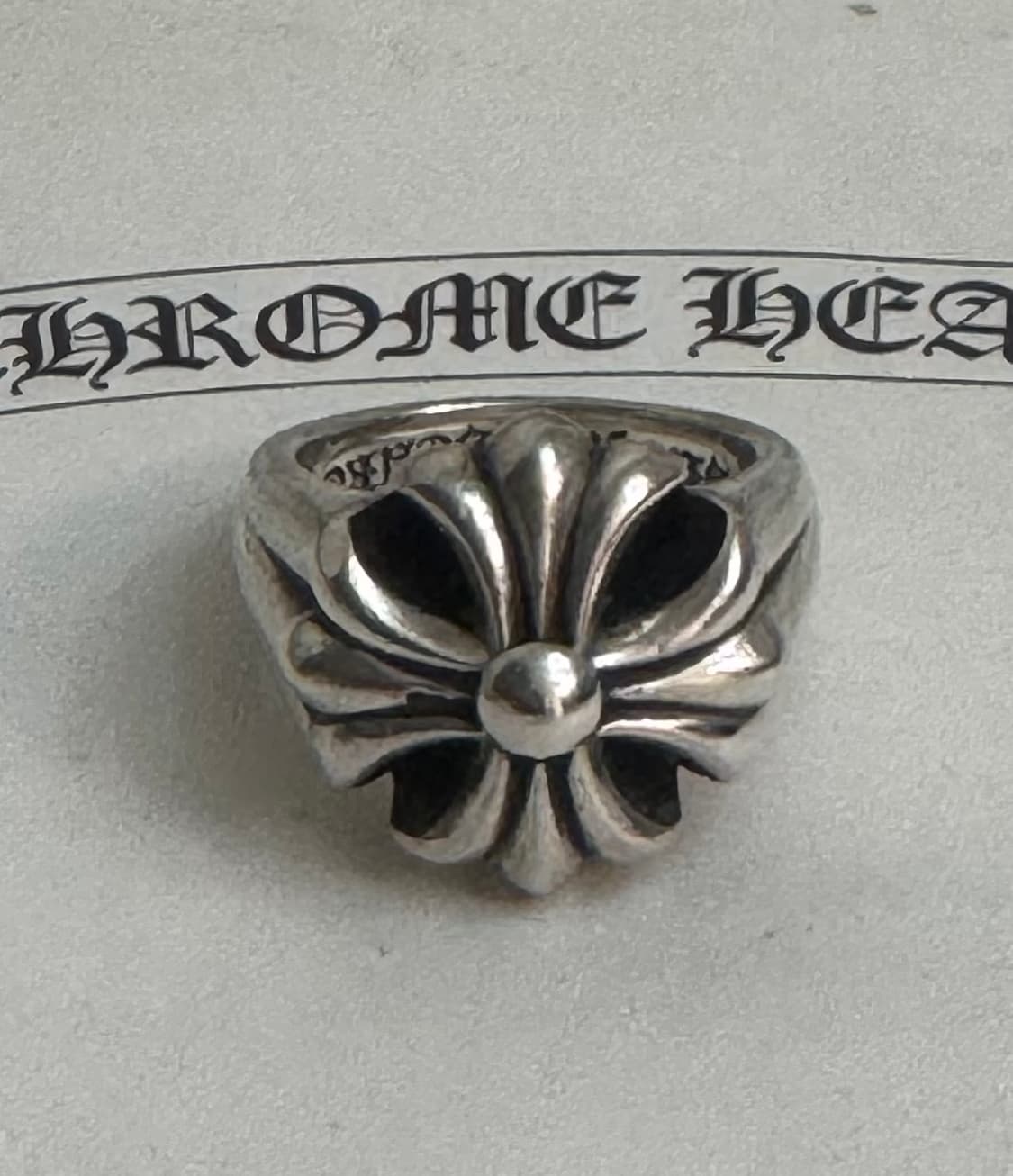 Chrome Hearts   크롬하츠  플로랄 링 반지  13호  상품이미지1