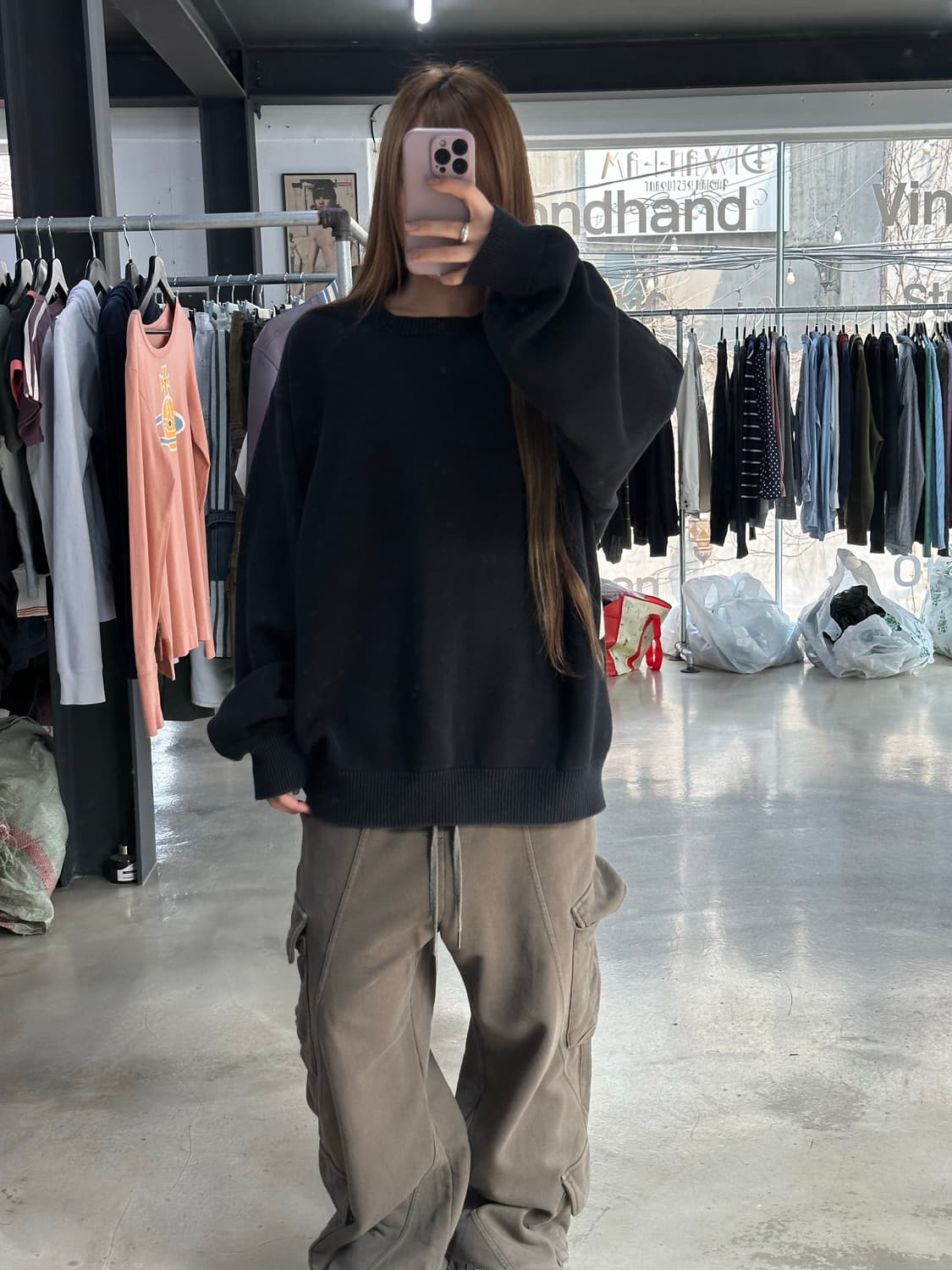 스투시 벤트 크라운 니트 상품이미지3