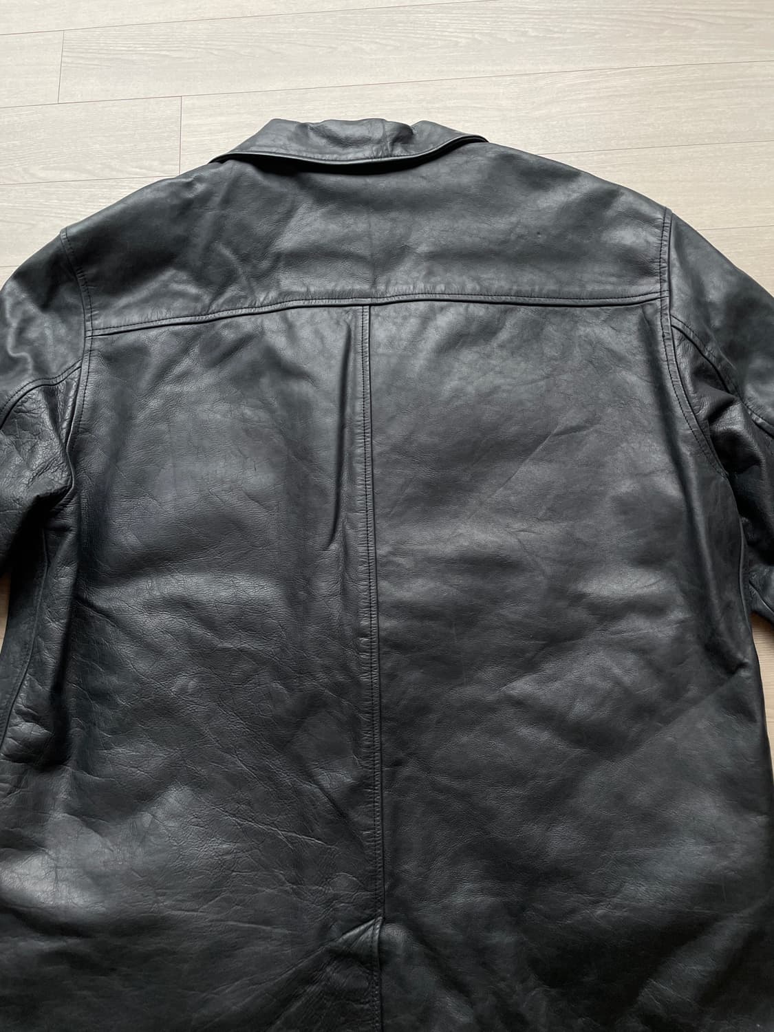 90s 올드갭 레더 카코트 gap carcoat 상품이미지8