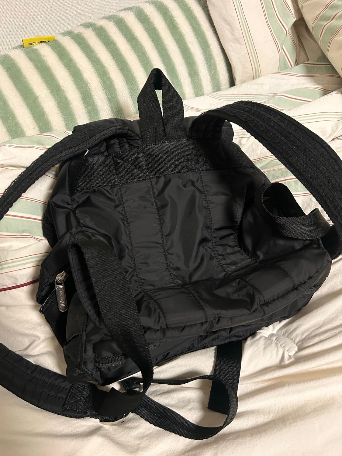 글로니 레스포색 블랙 보이저 미니 백팩 상품이미지7