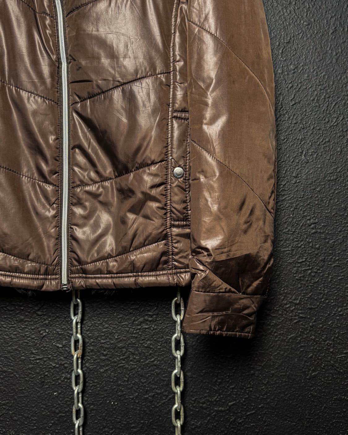 Spinath - Fur Lined Quilted Jacket  브론즈  상품이미지8