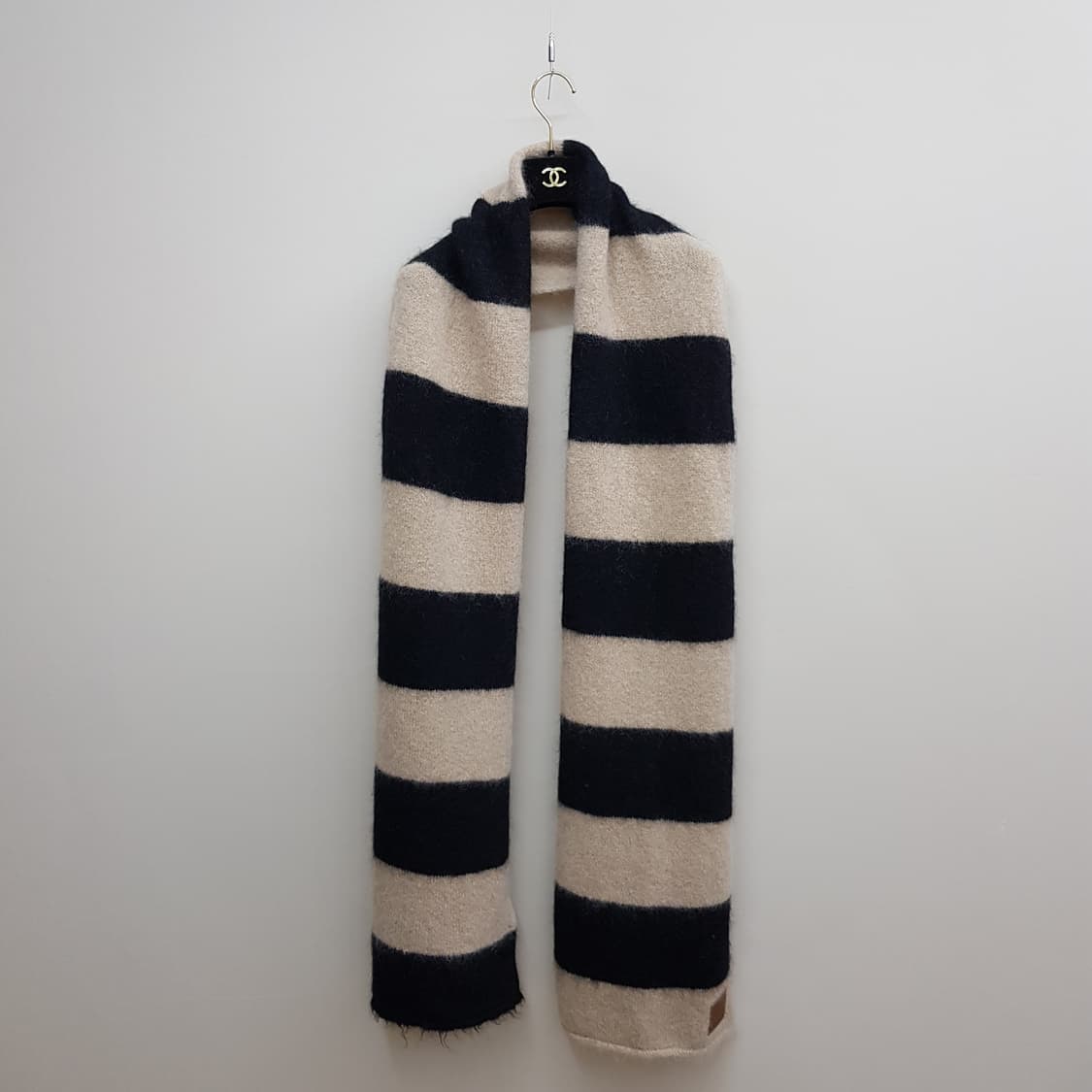 산드로 스트라이프 울 블렌드 머플러 상품이미지3