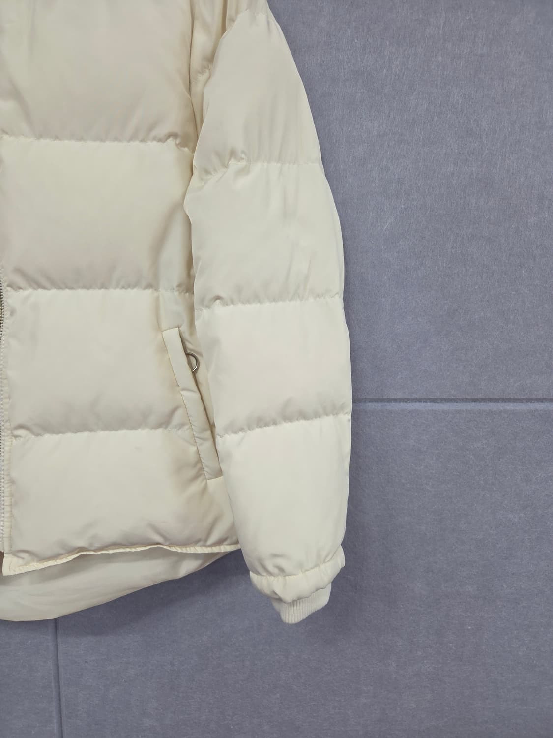 STILE BENETTON 스틸 베네통 덕다운 보머 숏패딩 상품이미지4