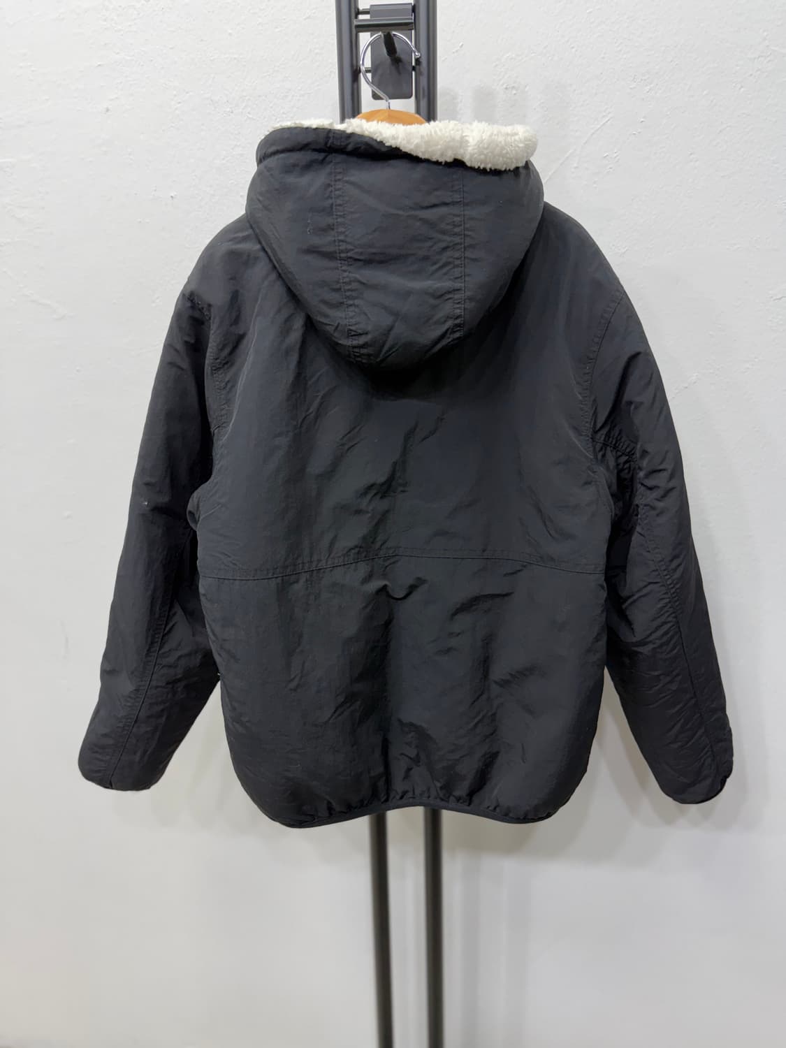 정품) 벤데이비스 리버시블 양털 후리스 자켓 M 상품이미지7