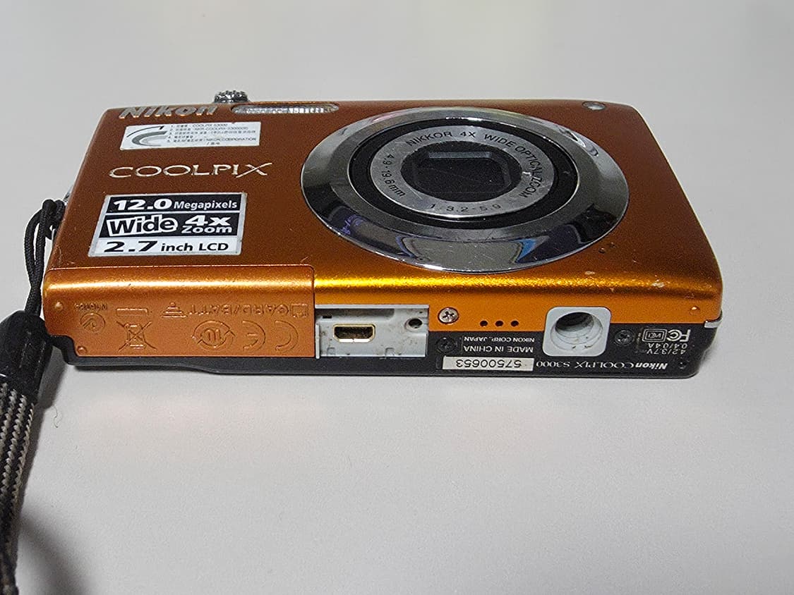 니콘 쿨픽스 S3000(하자) 빈티지 디지털카메라 상품이미지5