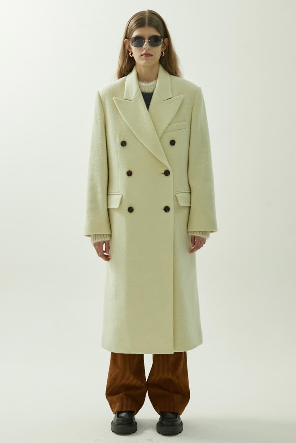 enor 테일러드 더블코트 상품이미지1