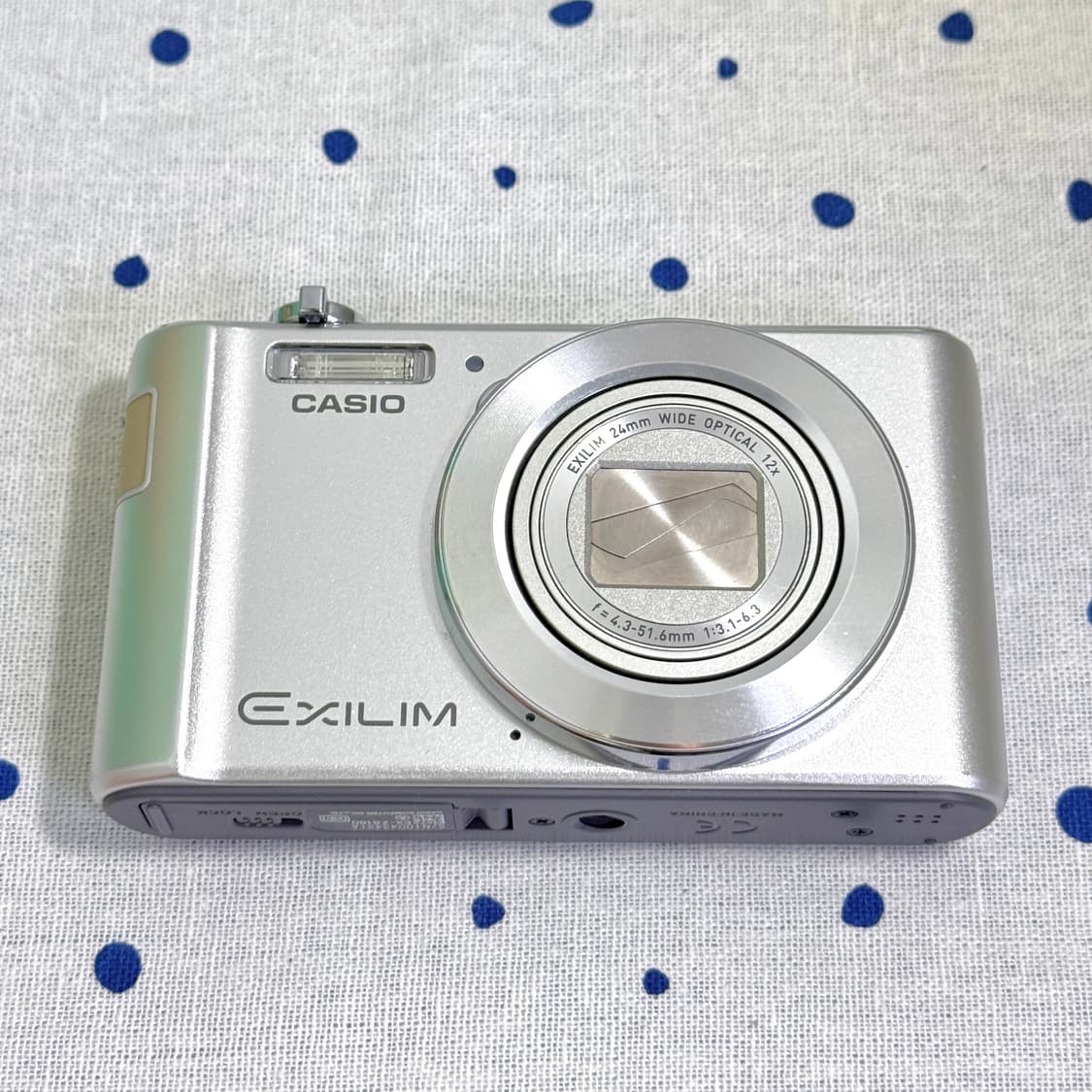 카시오 엑슬림 EX-ZS180 실버 빈티지디카 상품이미지7