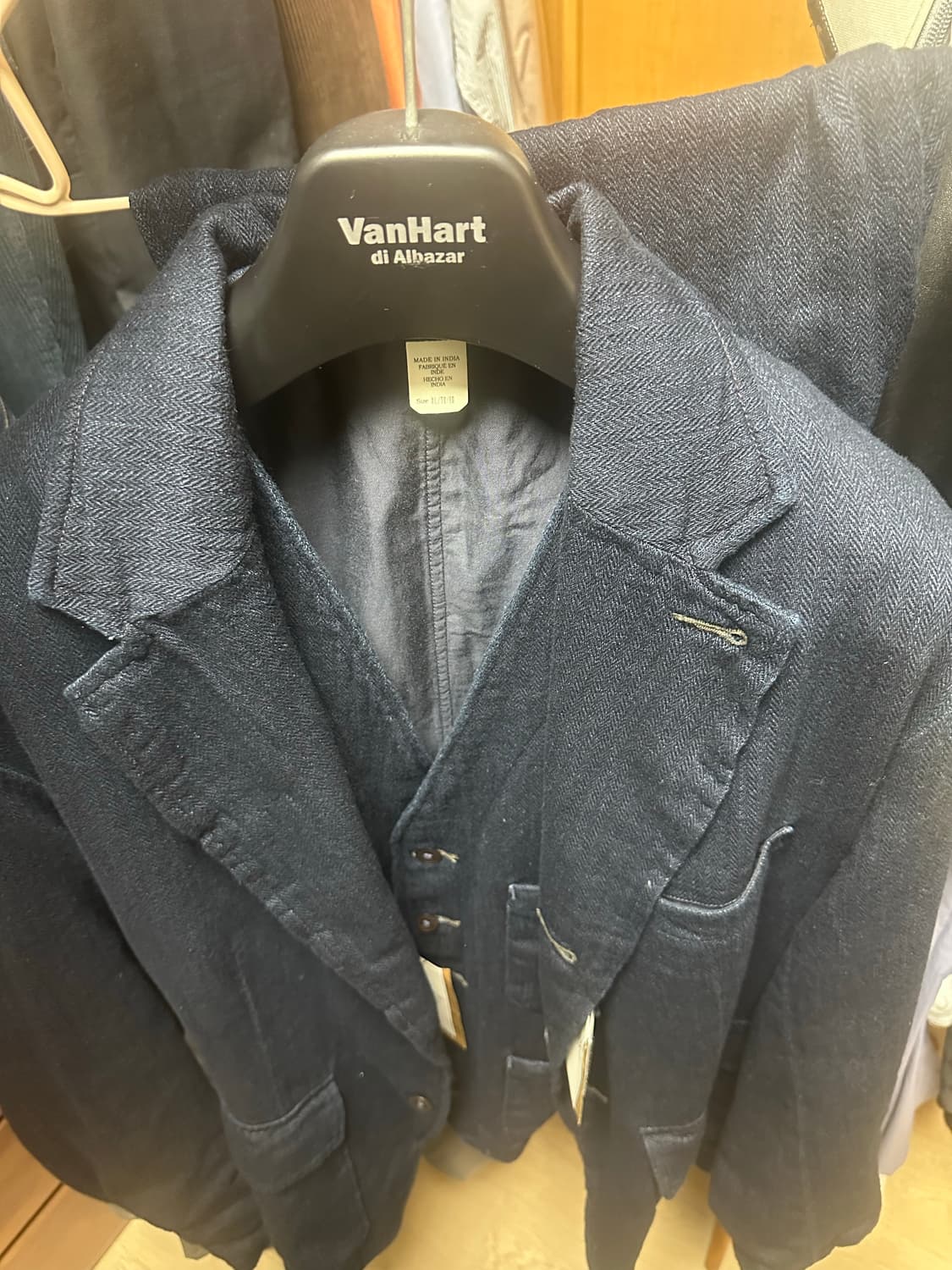 Rrl 더블알엘 인디고 헤링본 수트 3피스 상품이미지5