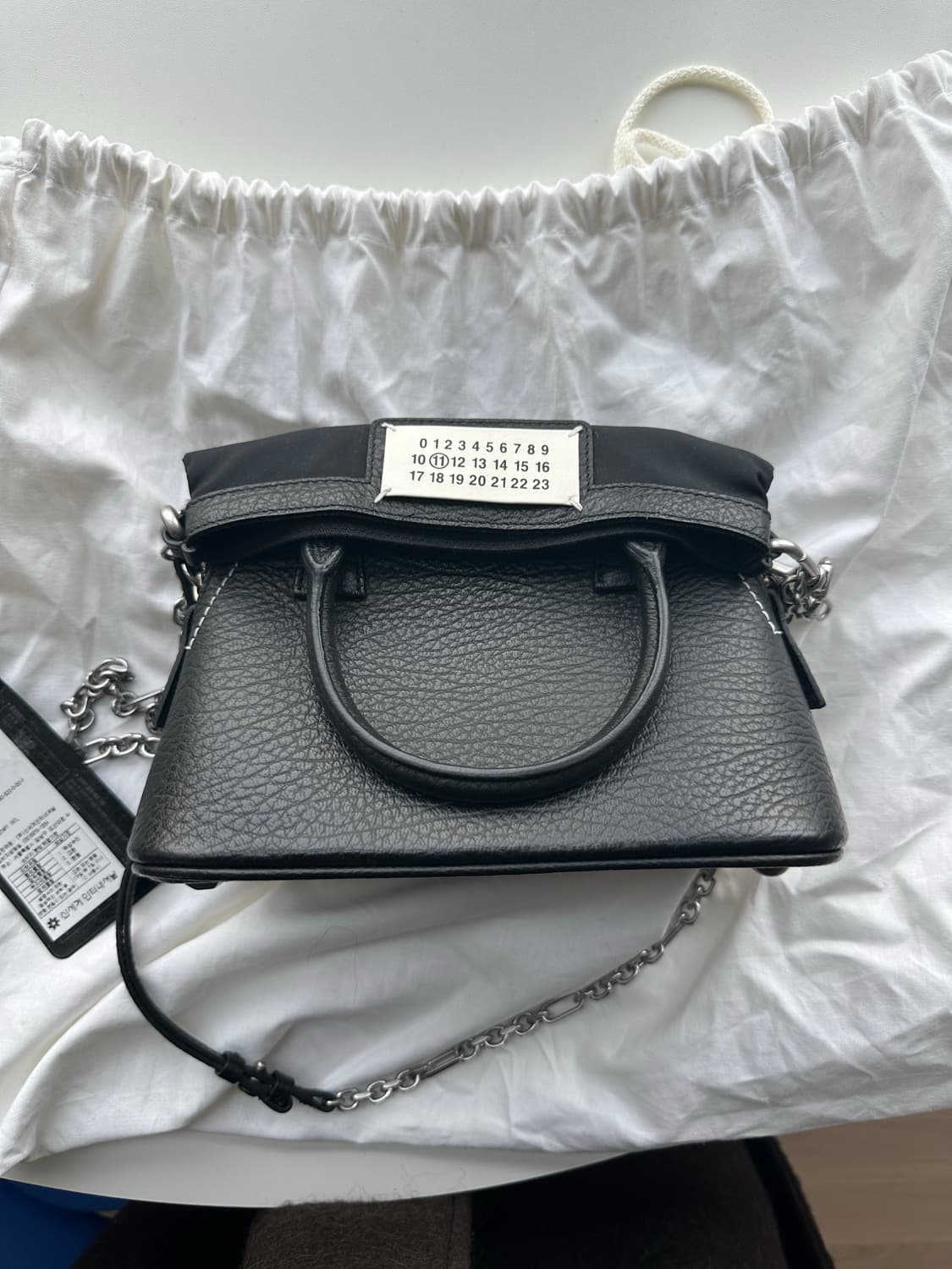 메종 마르지엘라 5ac 미니 체인 블랙 상품이미지2