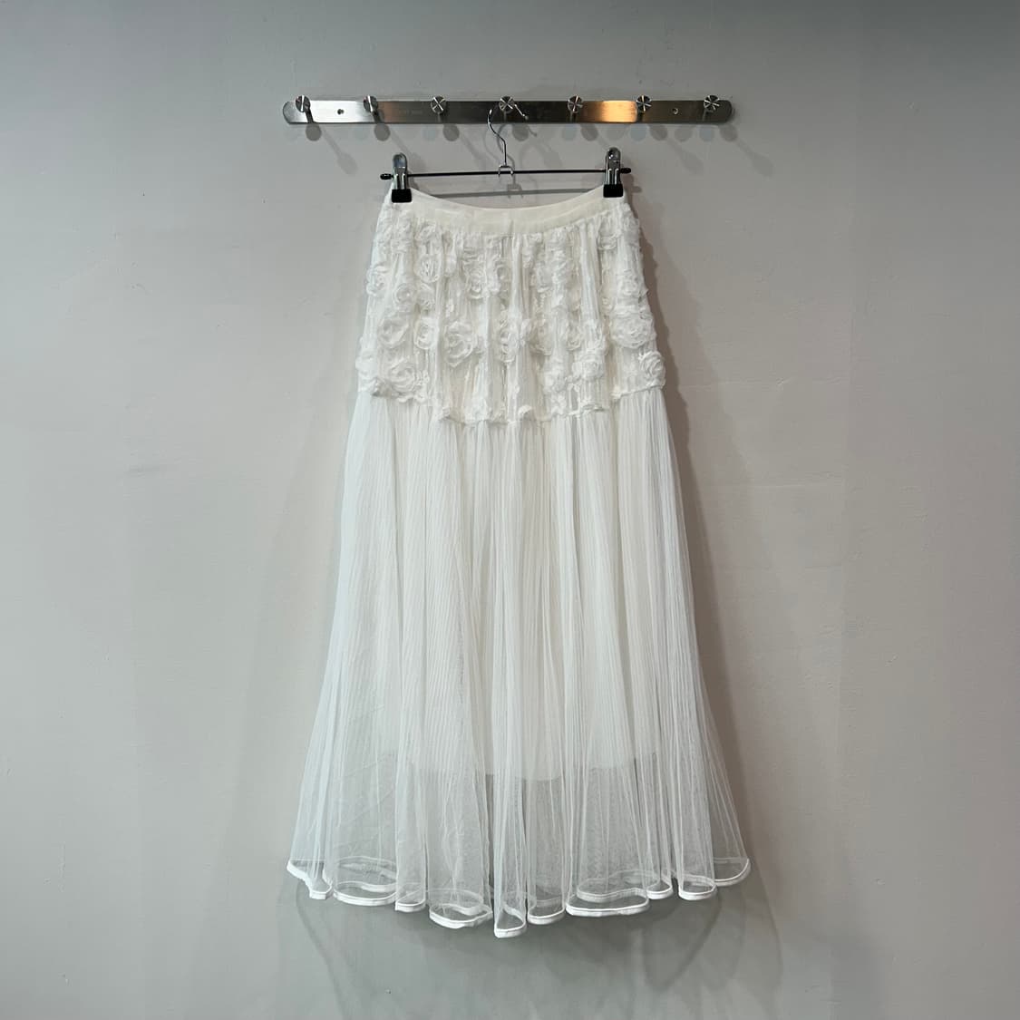 화이트 페어리 플로럴 스커트 상품이미지3