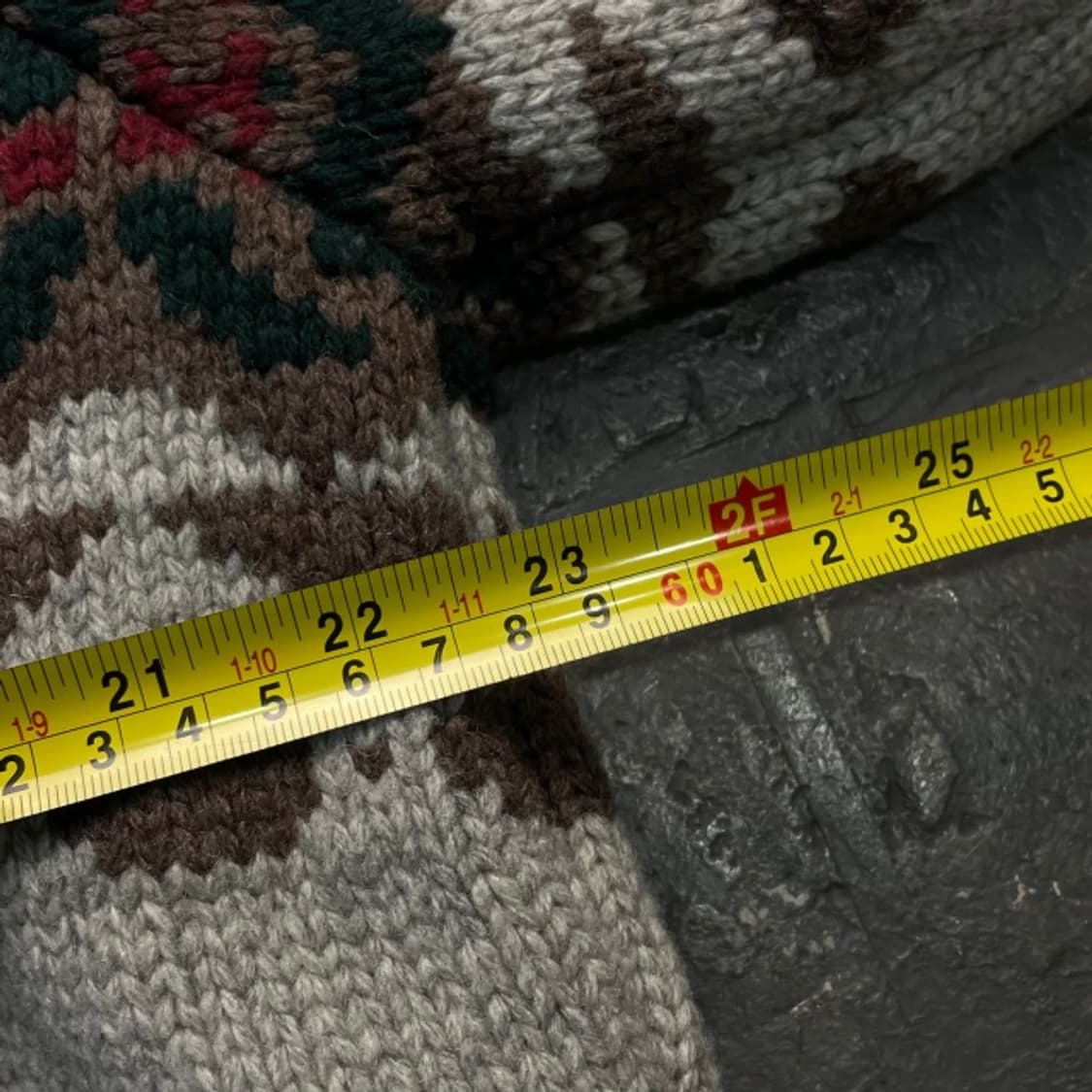 100 라일앤스콧 노르딕 코위찬 니트집업 상품이미지6