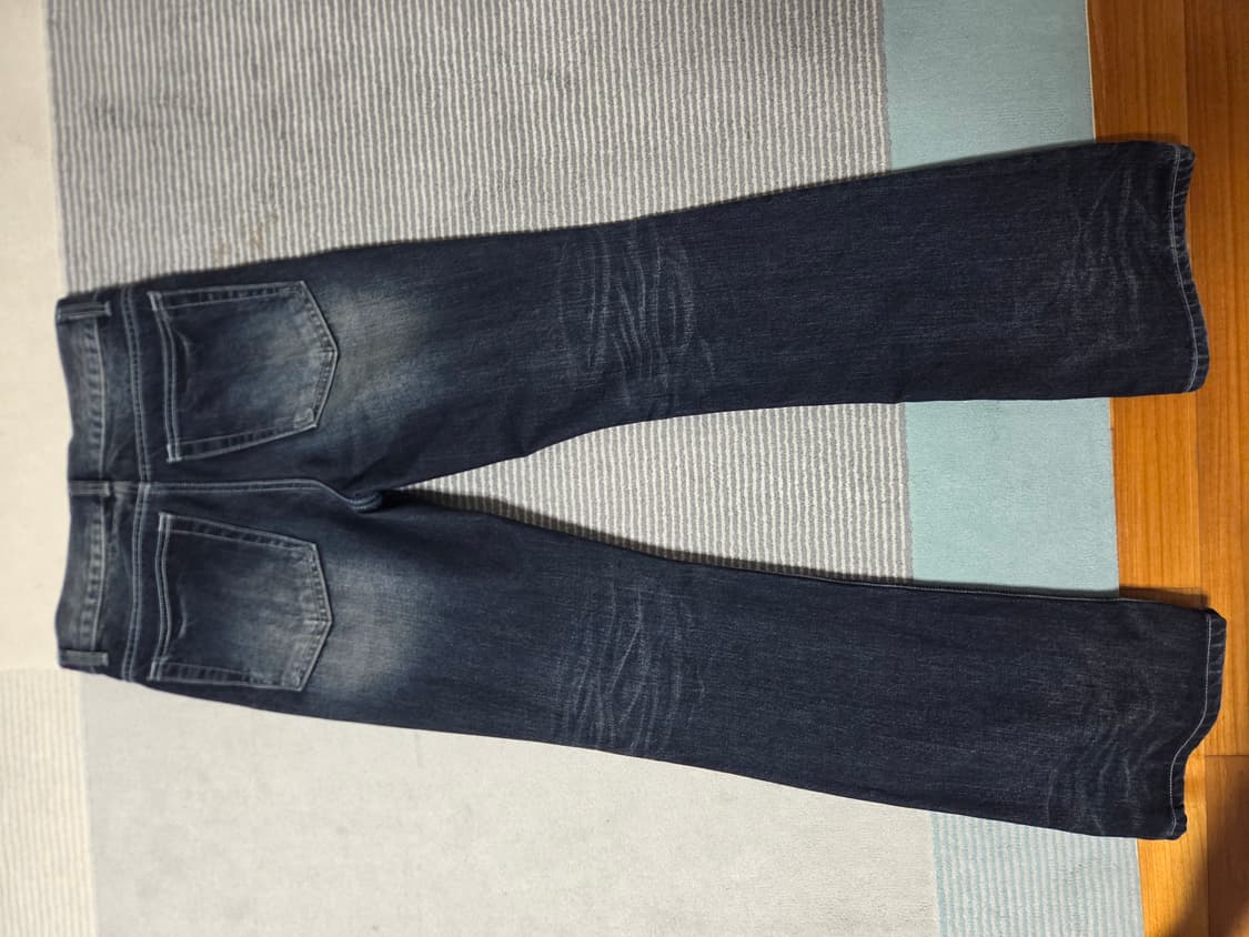 엘무드 슬래시 플레어 데님 트루블루 44 상품이미지2