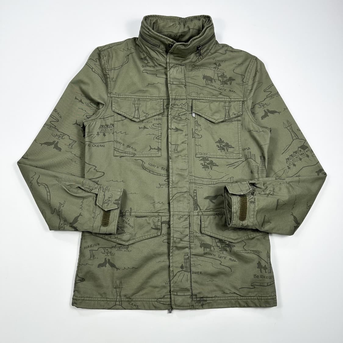 리바이스 오리지널 카키 사파리자켓 (S) 상품이미지2