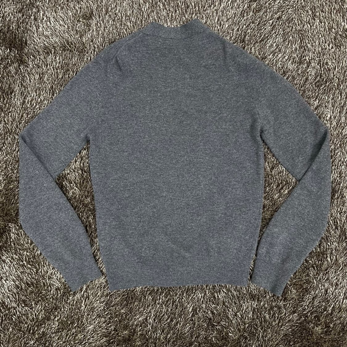 꼼데가르송 그레이 골드 하트 니트 가디건 S 상품이미지7