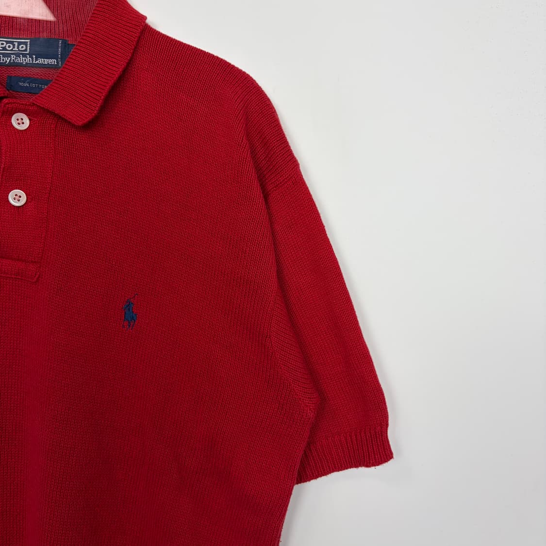 폴로 랄프로렌 반팔 카라 니트 티셔츠 상품이미지4