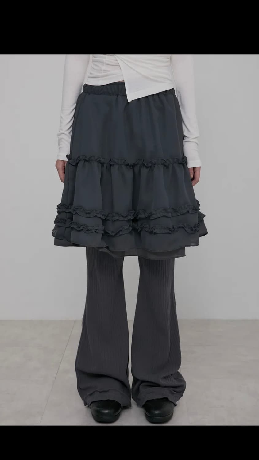 플레어업 러플스커트 팬츠 상품이미지1
