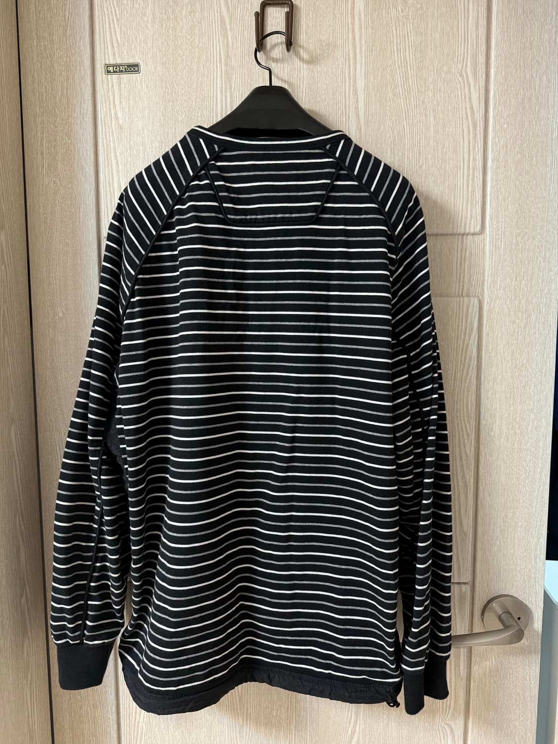 준지 스트라이프 배색 롱슬리브 M 상품이미지2