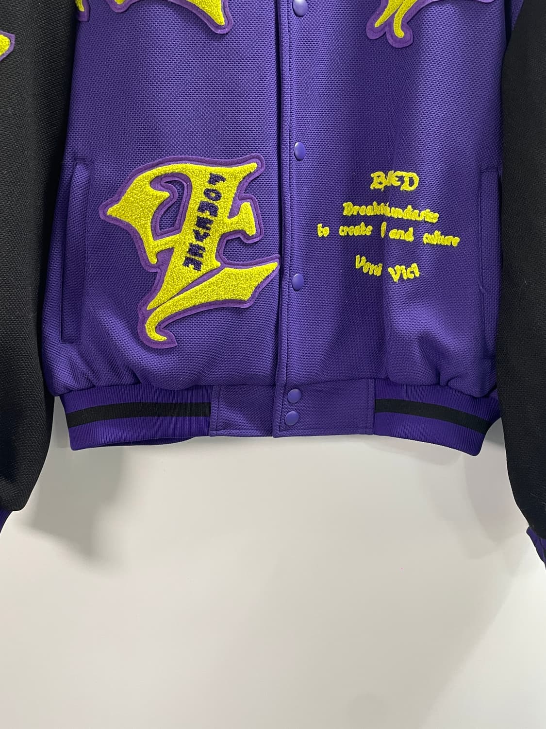 (새상품) 블레이즈드 매쉬 봄버 바시티 자켓 (on.666)   상품이미지4