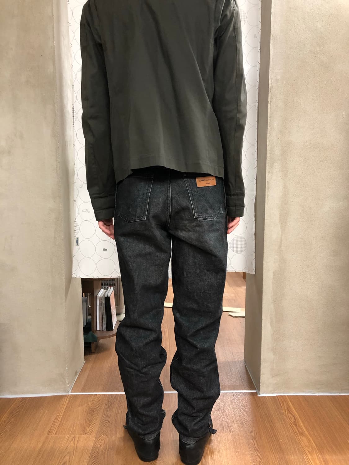 Comme des garcons homme 블랙 워싱 데님 S 상품이미지2