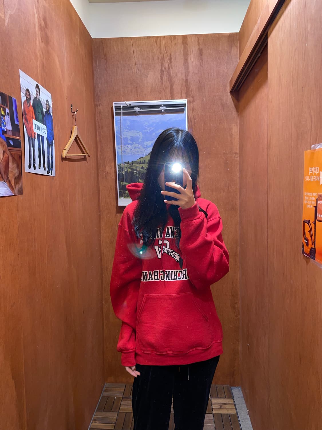 (M) RUSSELL ATHLETIC 러셀 애슬레틱 프린팅 후드티 상품이미지1