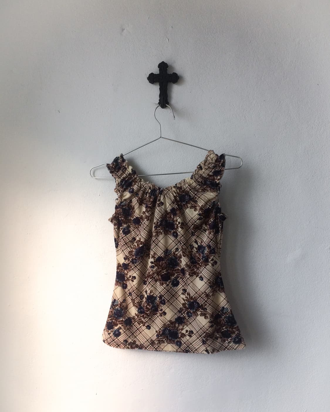 Lest rose lace up point flower pattern v 상품이미지3