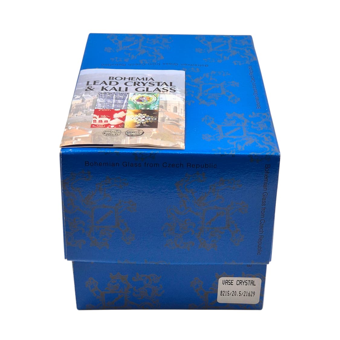 90s 체코 보헤미아 물방울 리드 크리스탈 꽃병 상품이미지2