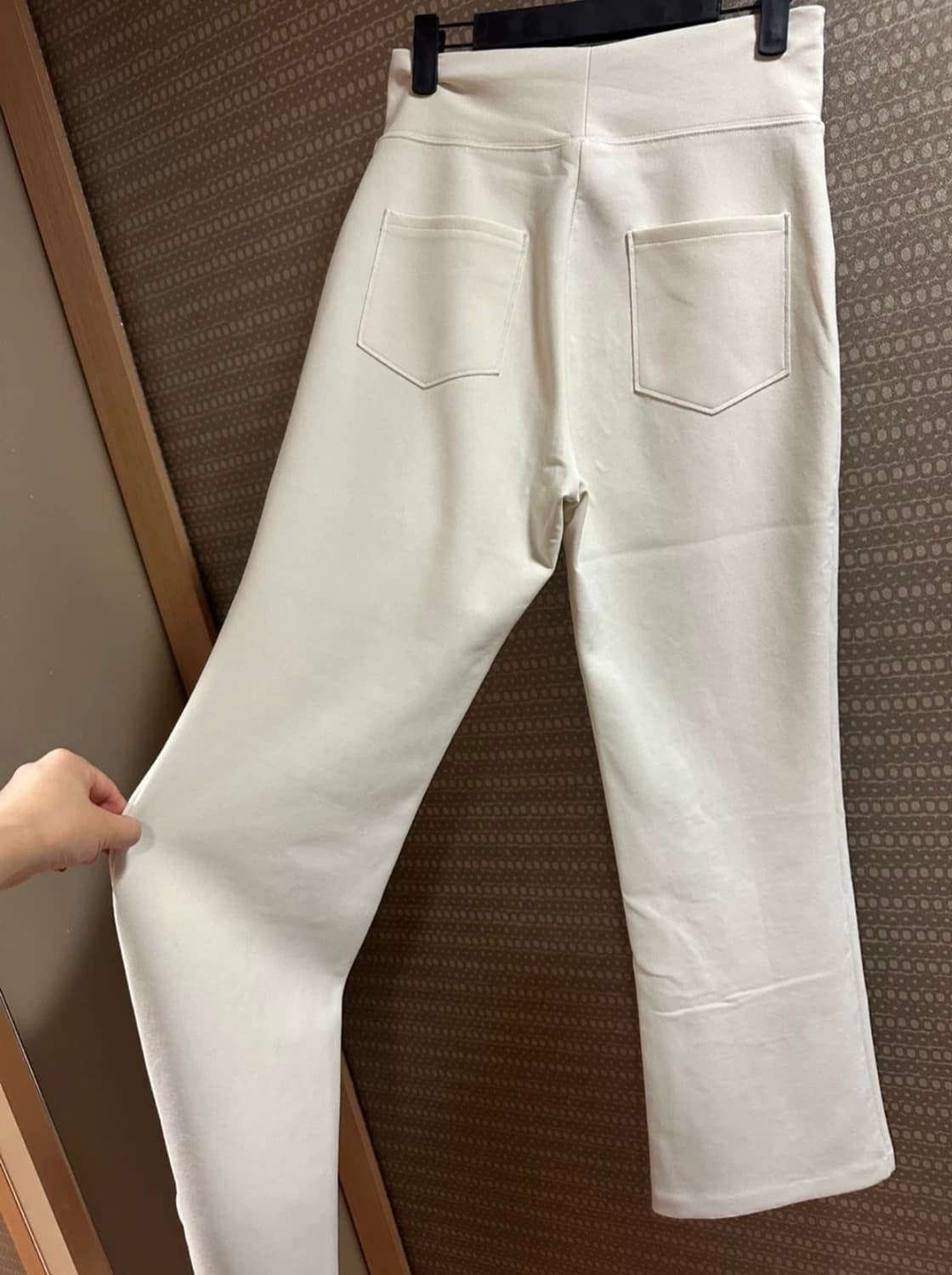 꺌랑 세상편한바지 화이트/베이지 미디움 롱 상품이미지1